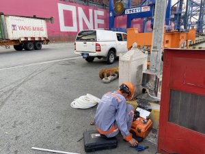 Thi công mạng LAN cho công ty Tân Cảng - Cái Mép TCIT Vũng Tàu