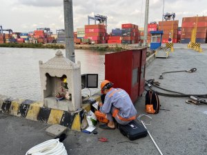 Thi công mạng LAN cho công ty Tân Cảng - Cái Mép TCIT